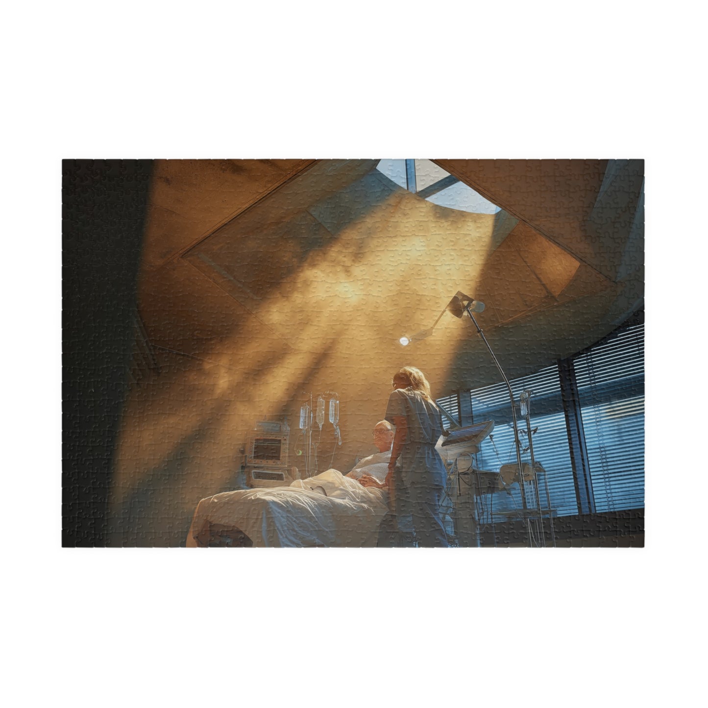 Quiet Heroine, Hope Woven in White (Jigsaw Puzzle)