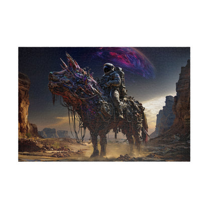 Echo and the Astronaut, The Iron Steed of Andromeda (Jigsaw Puzzle)