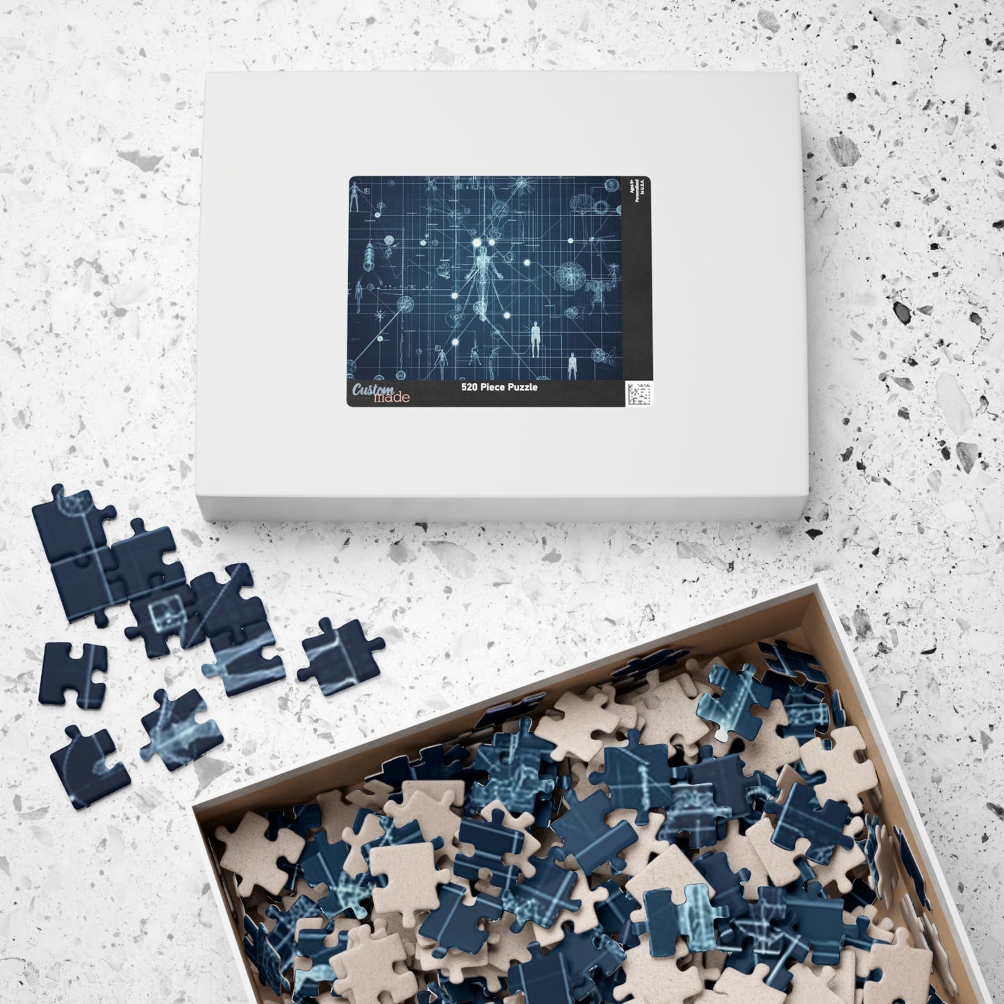 Evolving Code, Path to Alien Life (Jigsaw Puzzle)