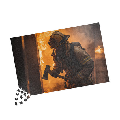 Smoke and Valor, Warrior of the Ember (Jigsaw Puzzle)