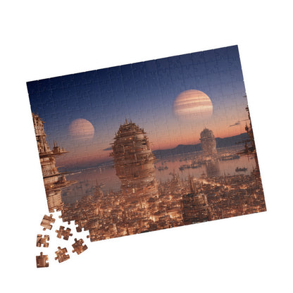 Utopian Orbit, Cosmic City (Jigsaw Puzzle)