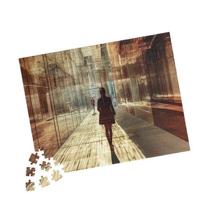 Corporate Silence, Alone in the Crowd (jigsaw puzzle)