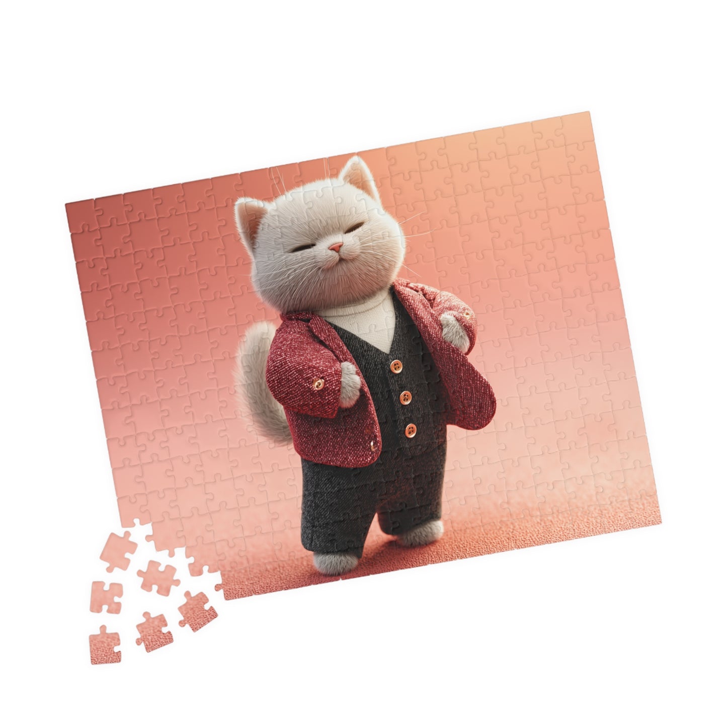 The Velvet Paw, Charming Cat (Jigsaw Puzzle)