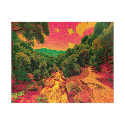 Chromatic Wilderness, Psychedelic Forest Dream (Jigsaw Puzzle)