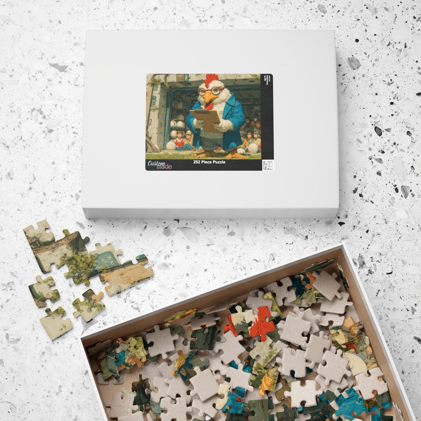 Under New Management, Cage-Free Humans (Jigsaw Puzzle)