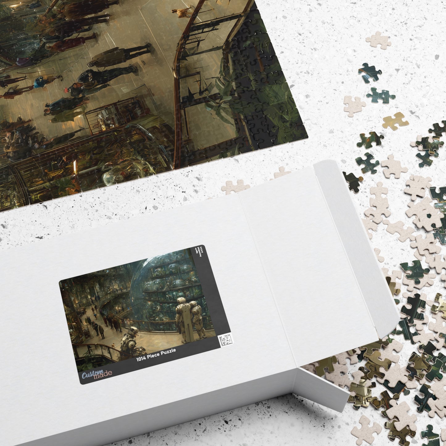 Glass Gardens of Tomorrow, Curators of the Forgotten Wild (Jigsaw Puzzle)