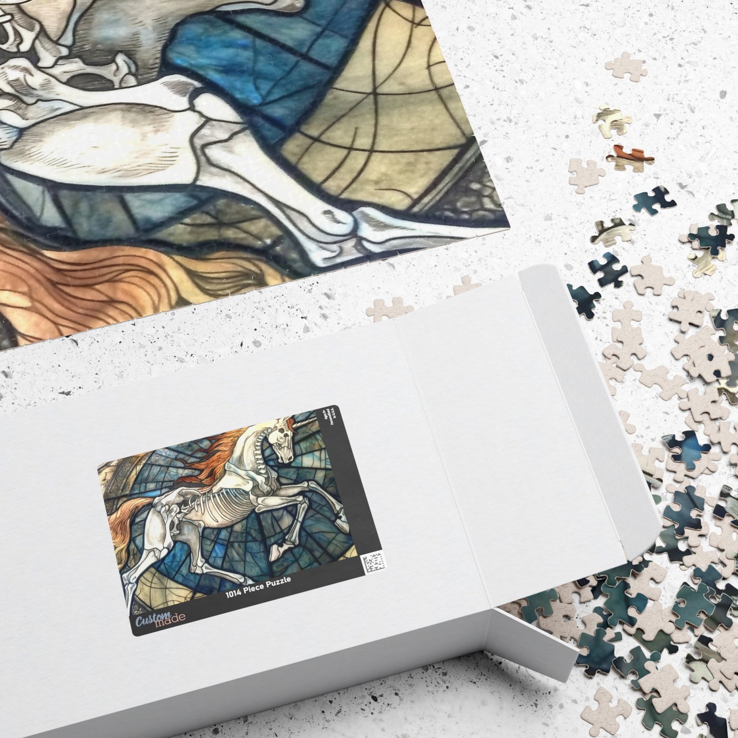 Phantom of the Glade, Stained Unicorn (Jigsaw Puzzle)