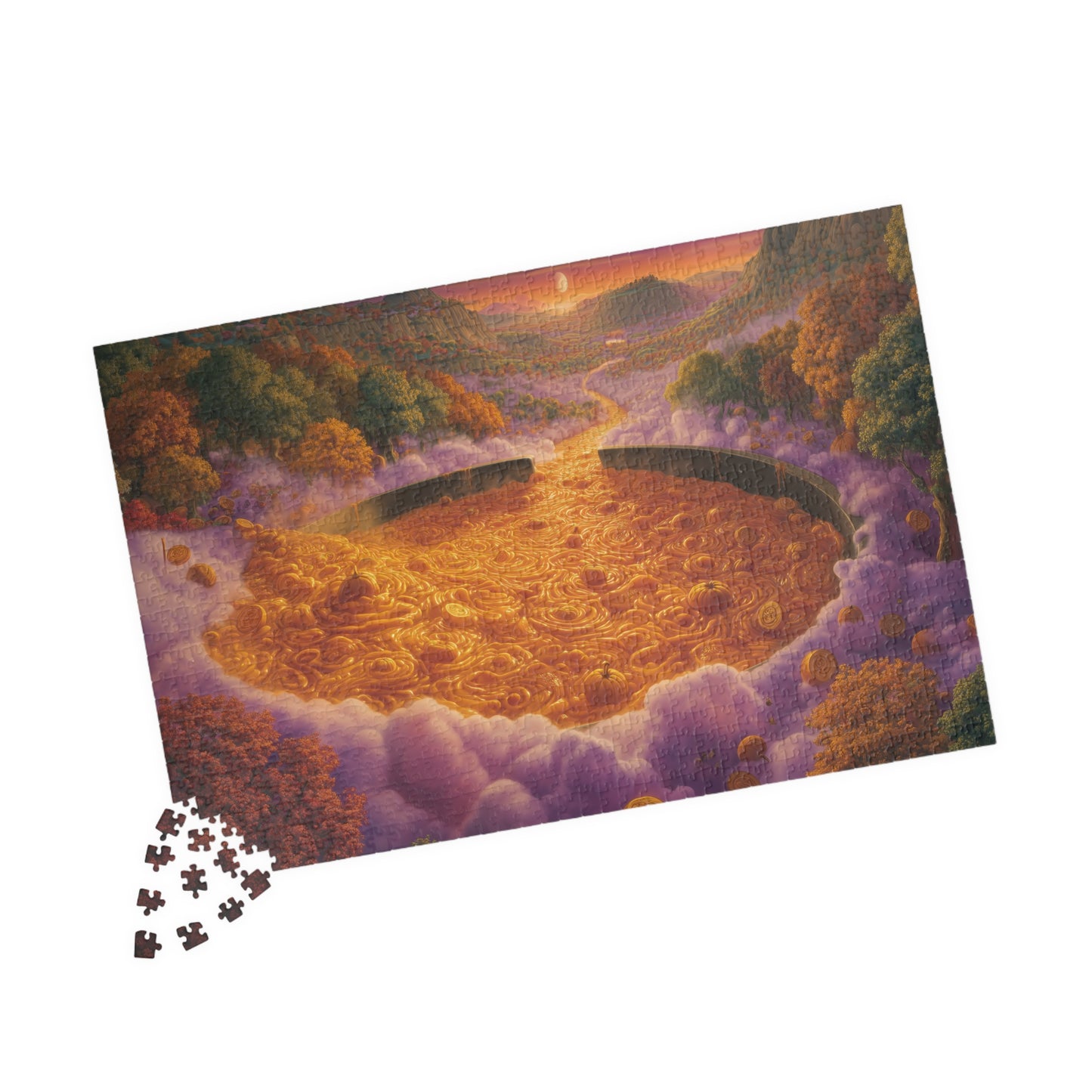 Pumpkin Soup Valley, Autumn's Bounty (Jigsaw Puzzle)