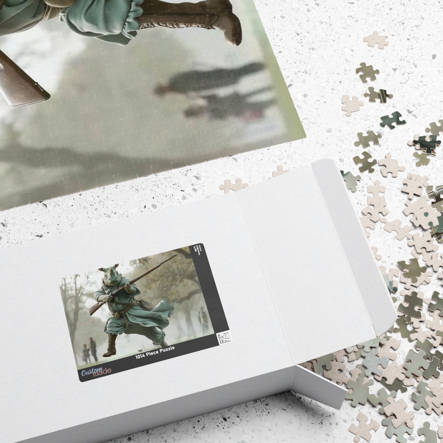 Ivory Hunter, Wanted Poacher (jigsaw puzzle)