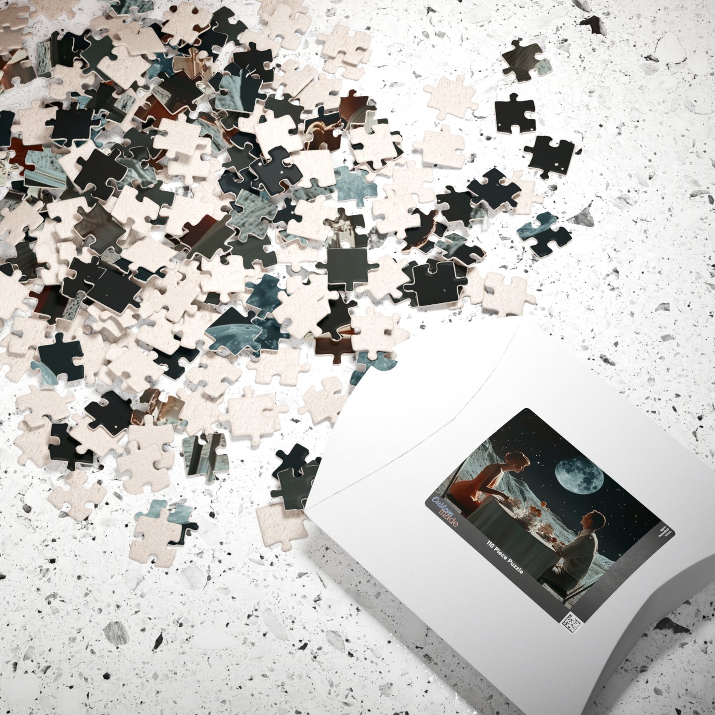 Lunar Rendezvous, A Perfect Date (Jigsaw Puzzle)