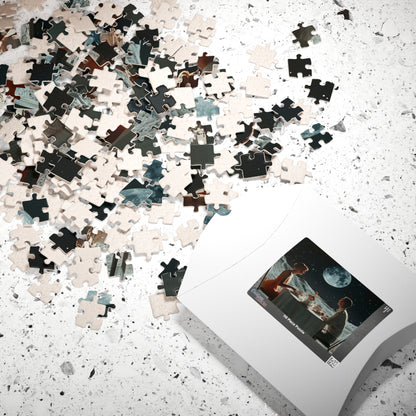 Lunar Rendezvous, A Perfect Date (Jigsaw Puzzle)