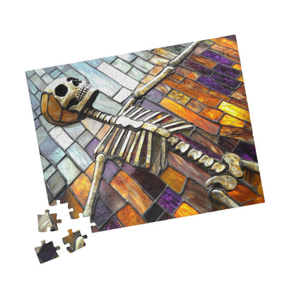 Bones of Glass, Mosaic Skeleton (Jigsaw Puzzle)