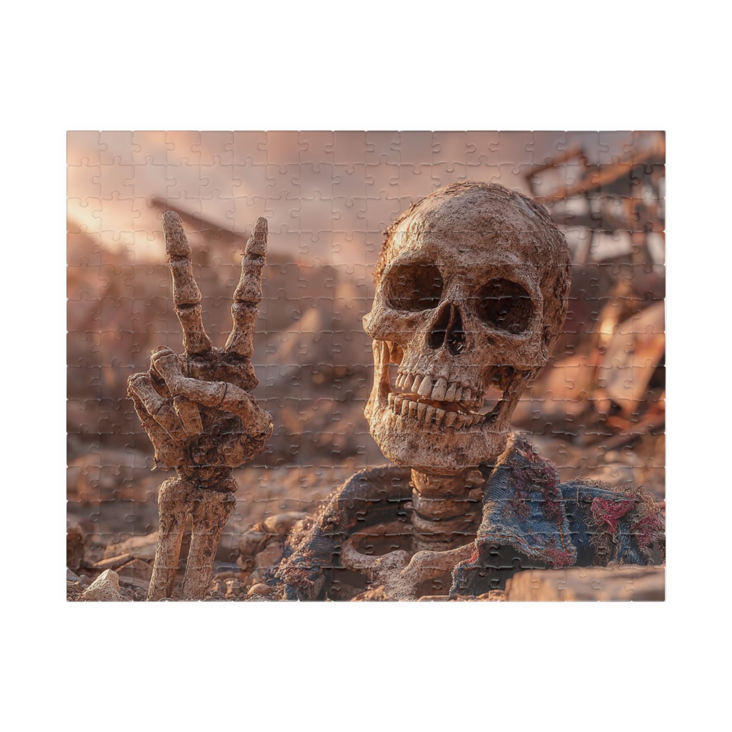 The Final Gesture, Post-Apocalyptic Pose (Jigsaw Puzzle)