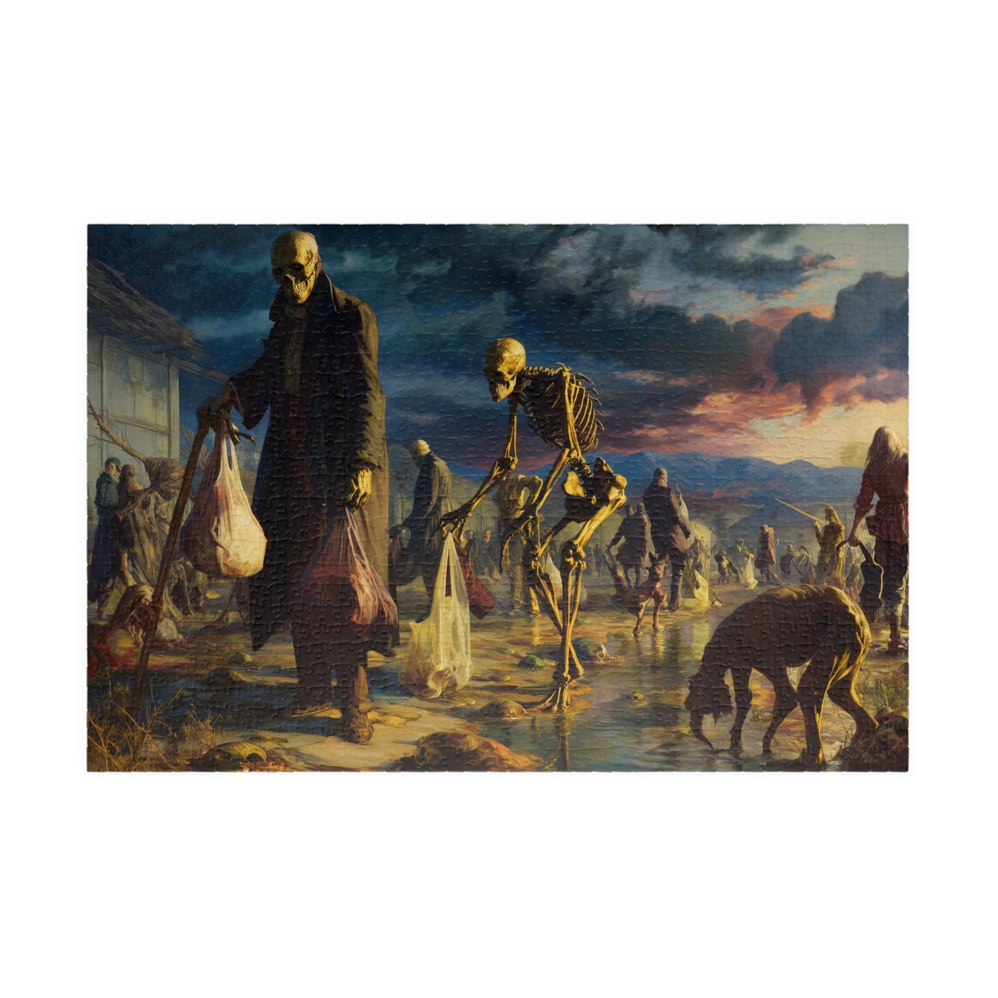 The Scourge of the Free Market, Perspective of the Withered (Jigsaw Puzzle)