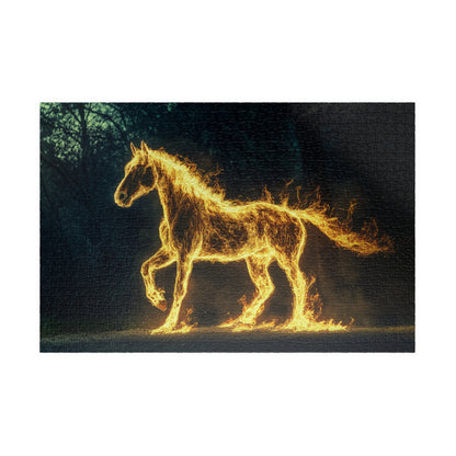 Nightmare, Horse on Fire (Jigsaw Puzzle)