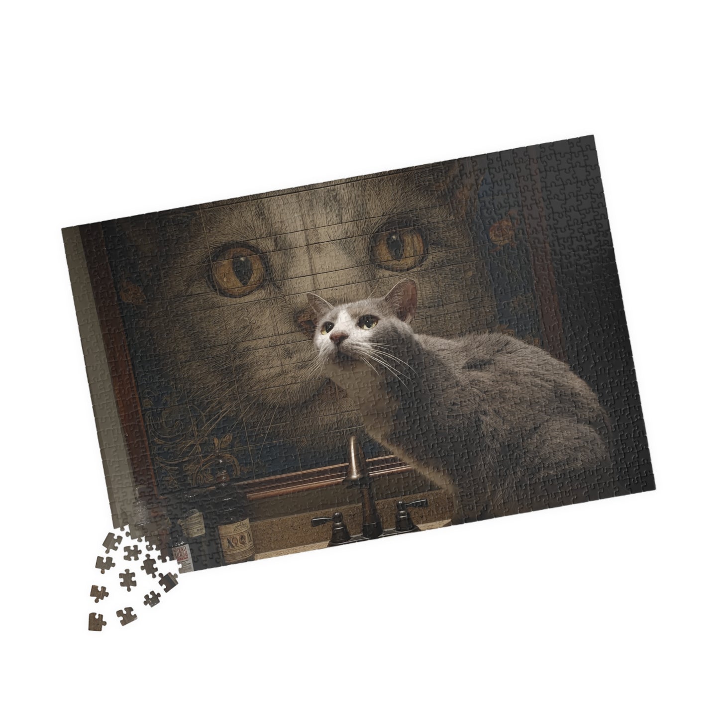 Homage to the House Cat, The Watcher and the Watched (Jigsaw Puzzle)