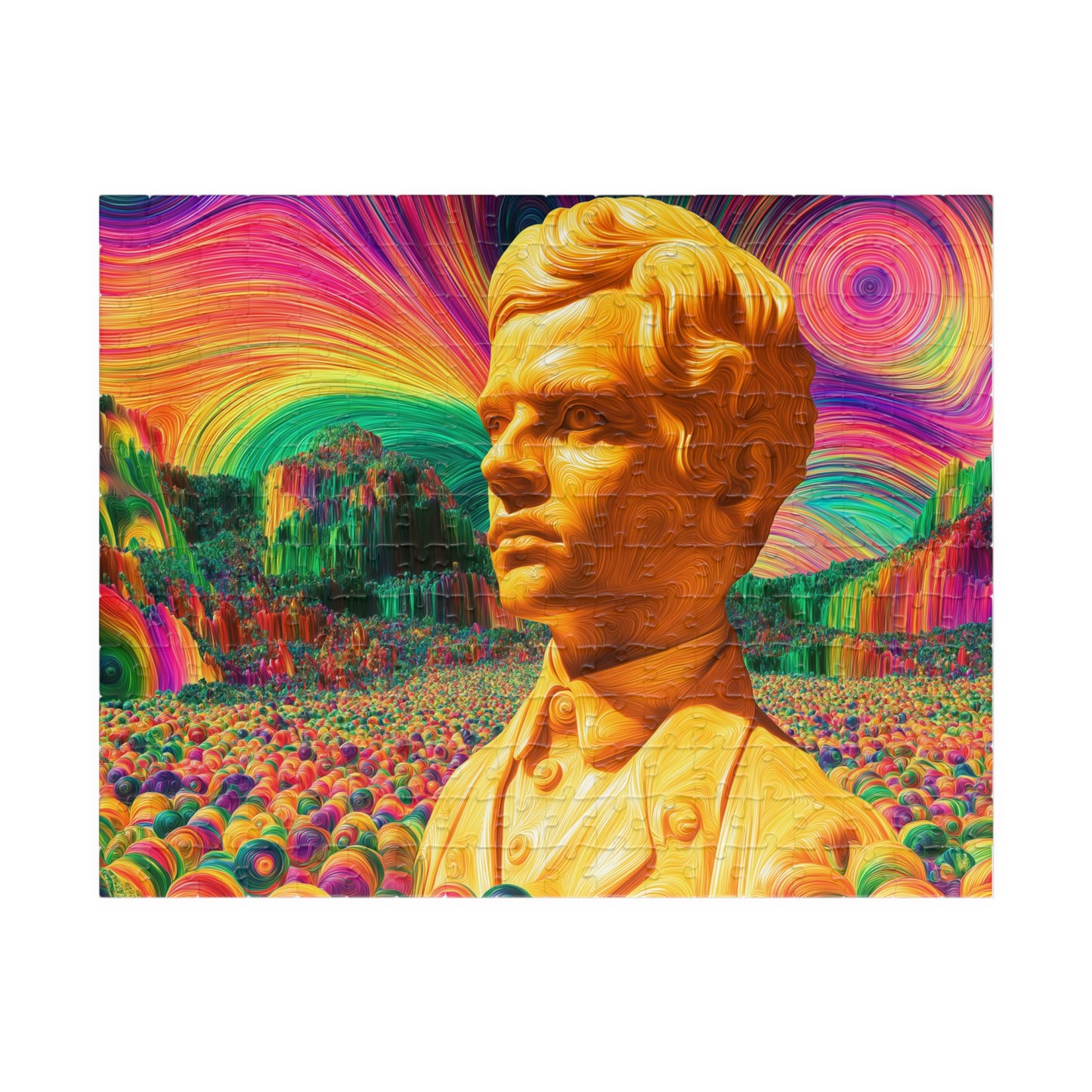 I'm on the wrong floor again, Digital Dreamscape Portrait (Jigsaw Puzzle)