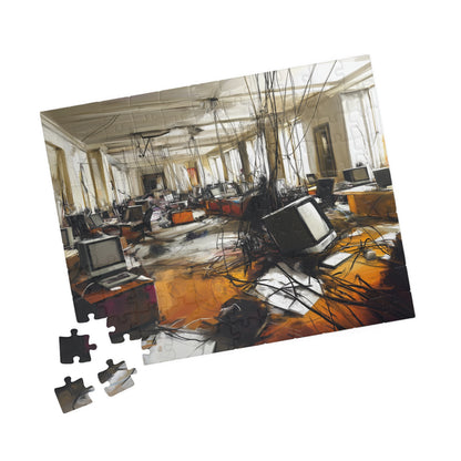 Day in the Office, Jumbled Space (Jigsaw Puzzle)
