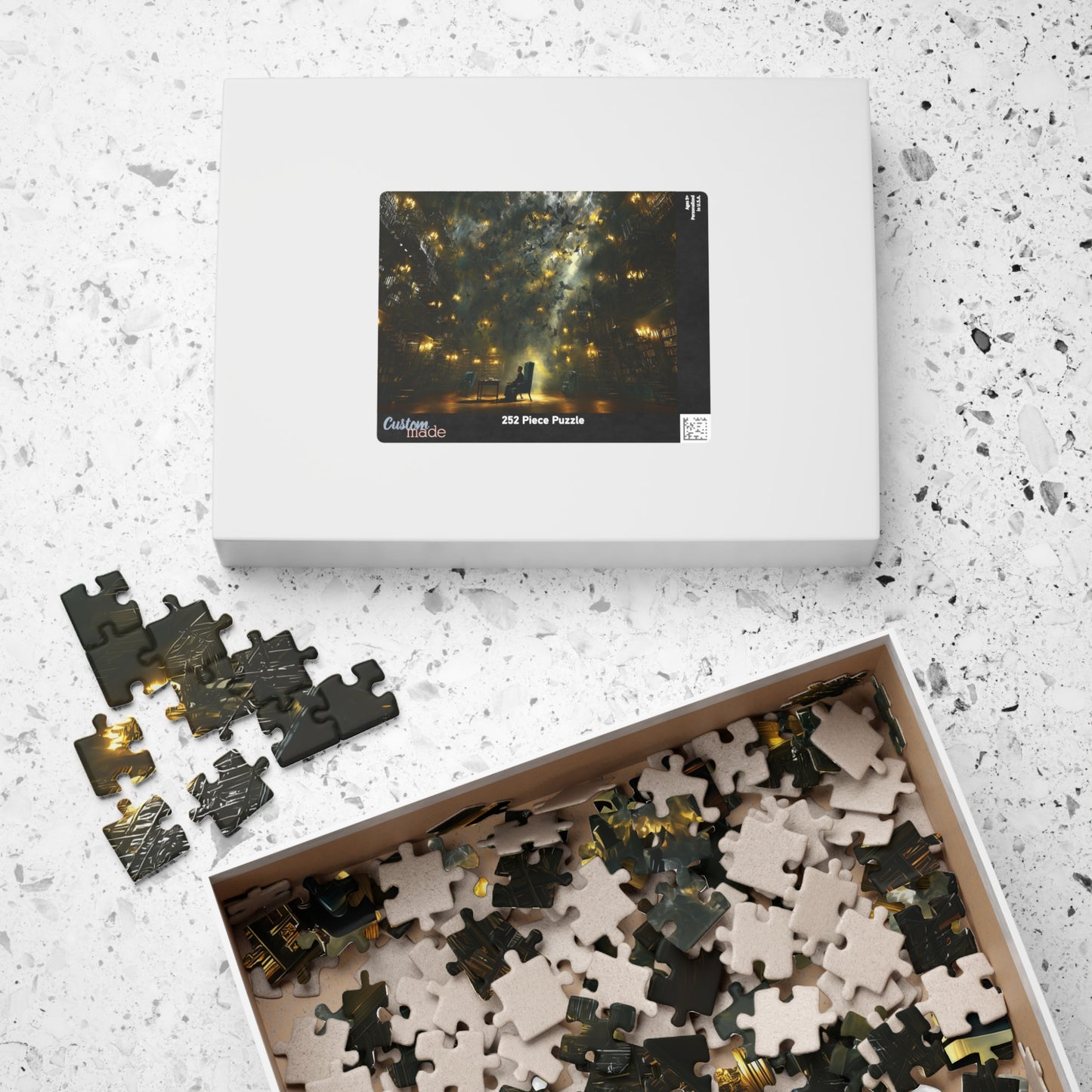 The Archivist and the Abyss, Unraveled Minds (Jigsaw Puzzle)