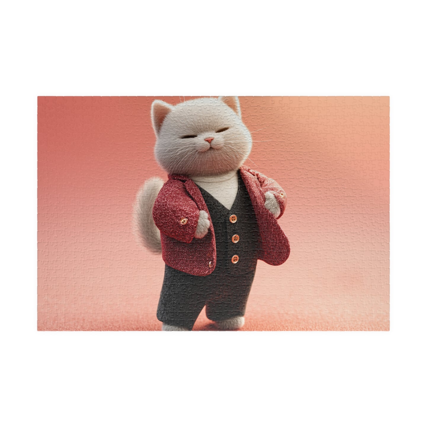 The Velvet Paw, Charming Cat (Jigsaw Puzzle)