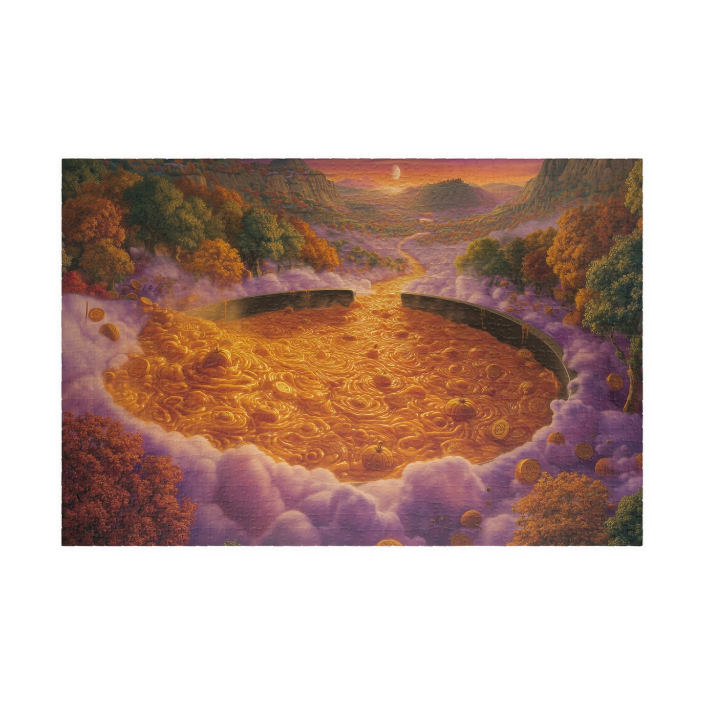 Pumpkin Soup Valley, Autumn's Bounty (Jigsaw Puzzle)