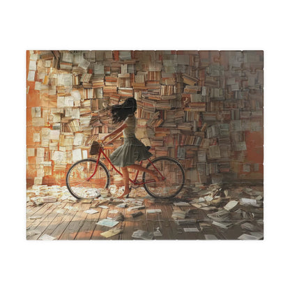 The Scholar's Escape, Wall of Books (Jigsaw Puzzle)