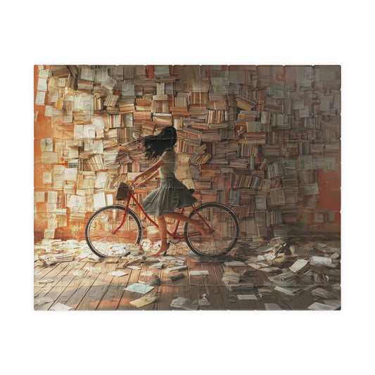 The Scholar's Escape, Wall of Books (Jigsaw Puzzle)