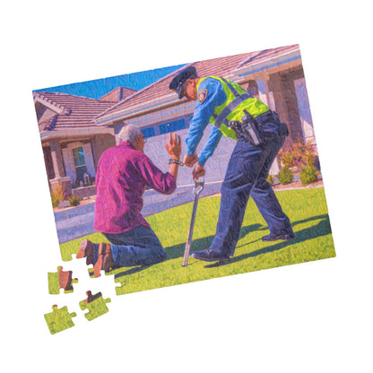 HOA Lawn Order, Suburban Justice (Jigsaw Puzzle)