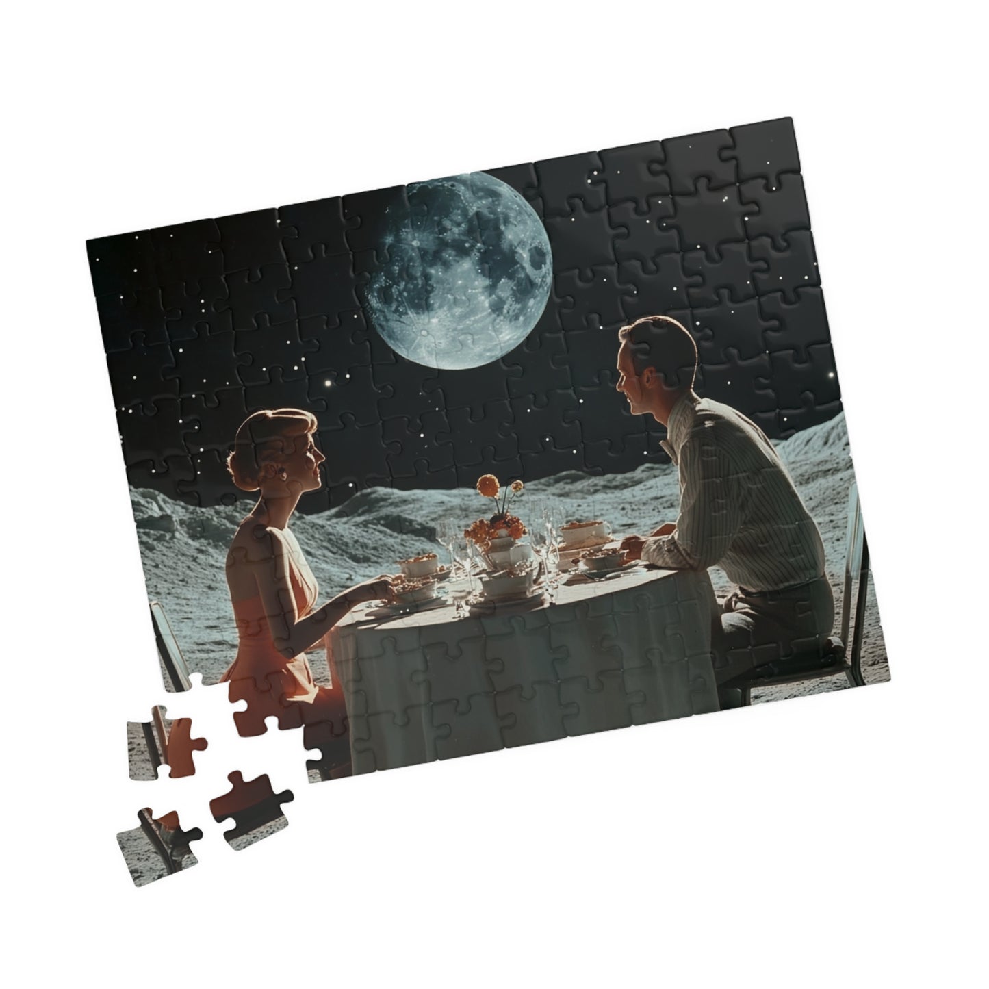 Lunar Rendezvous, A Perfect Date (Jigsaw Puzzle)