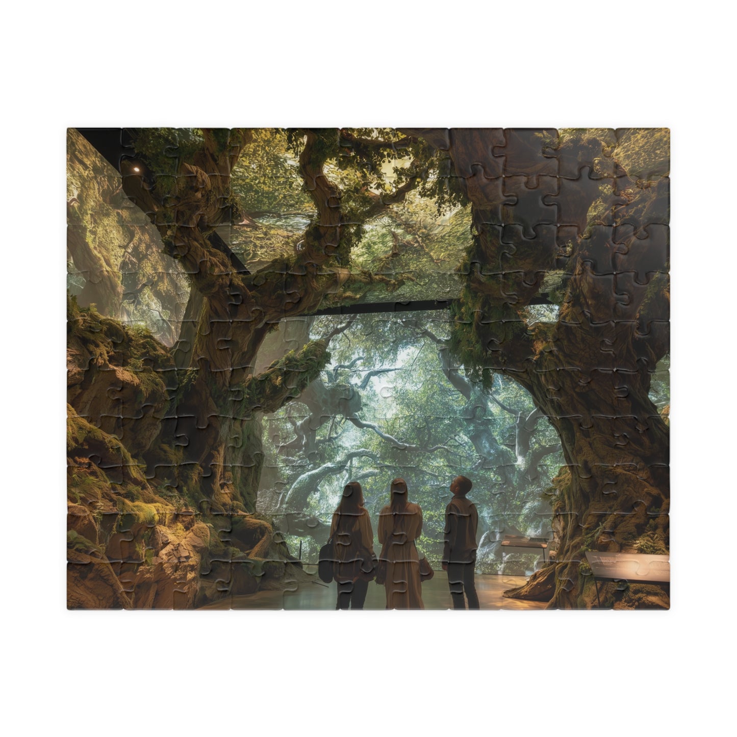 Guardians of a Lost World, Museum of Green Memory (Jigsaw Puzzle)