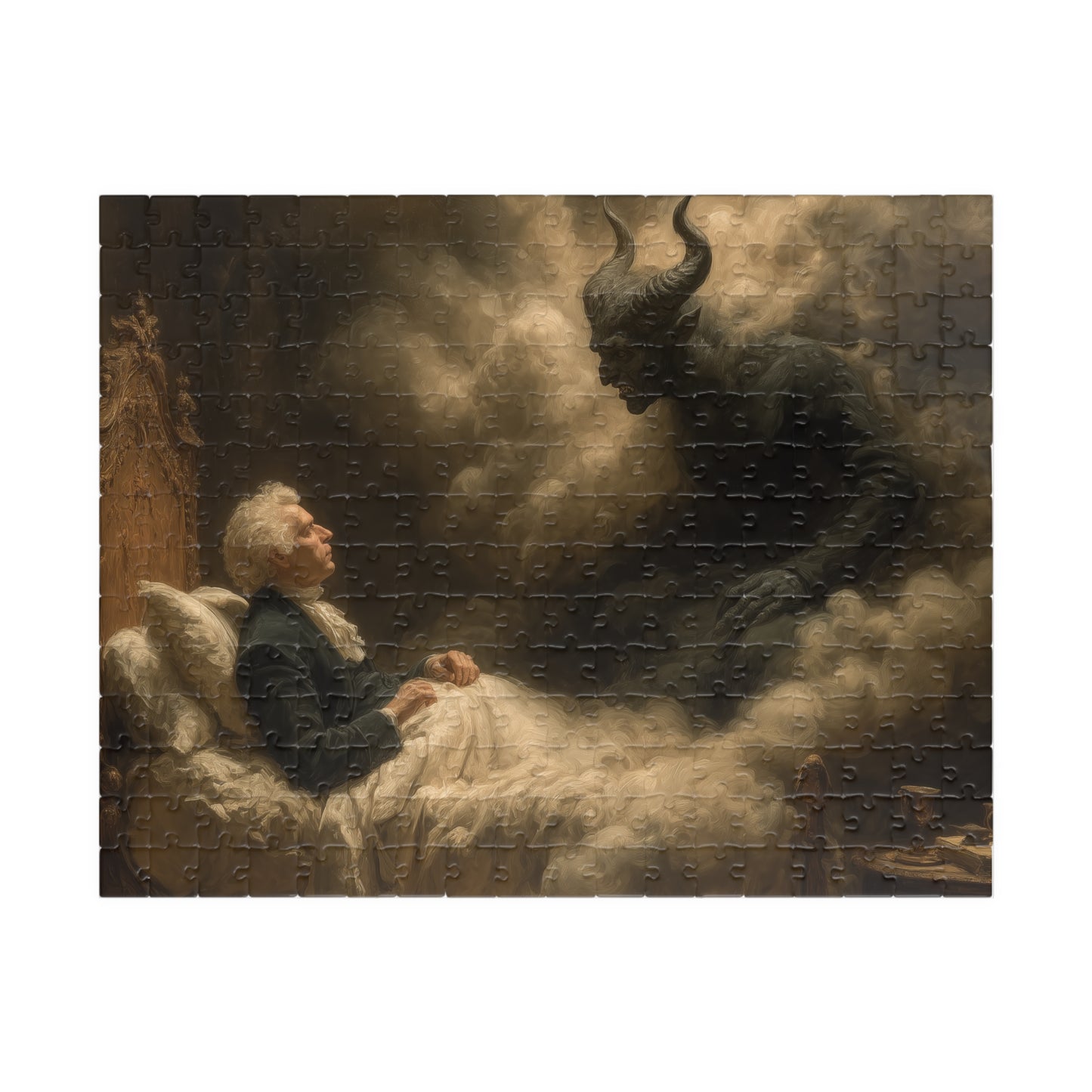 Dying Man's Vision, Last Rites and First Fears (Jigsaw Puzzle)