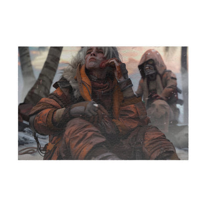 Wasteland Sustenance, A Scavenger's Lunch (Jigsaw Puzzle)