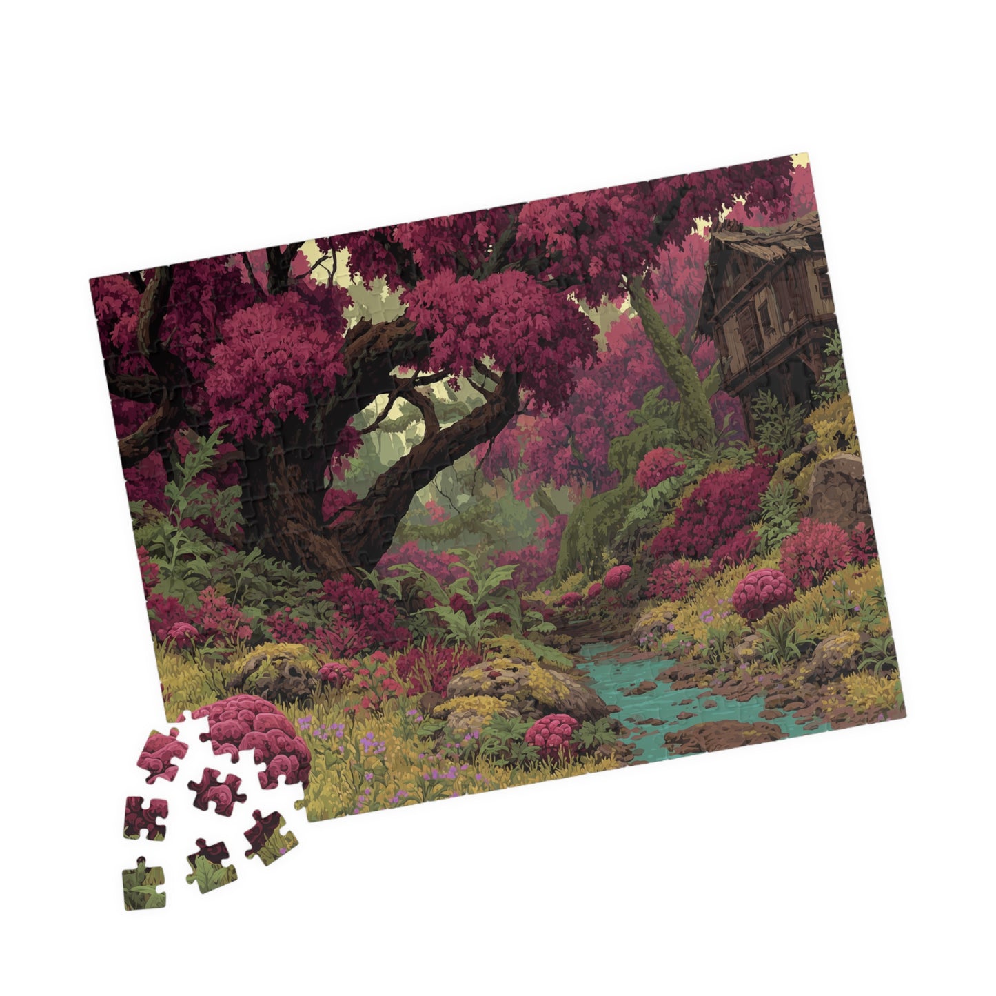 Violet Verdant, The Grove of Forgotten Dreams (Jigsaw Puzzle)