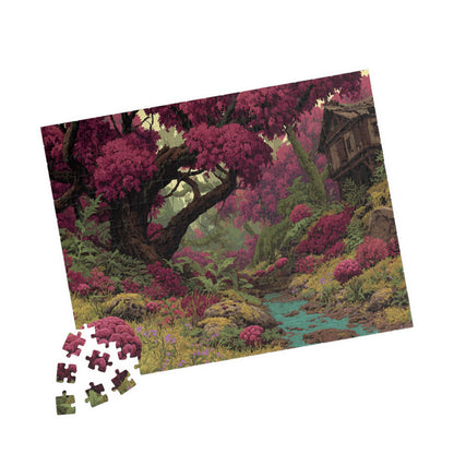 Violet Verdant, The Grove of Forgotten Dreams (Jigsaw Puzzle)