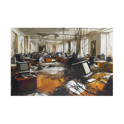 Day in the Office, Jumbled Space (Jigsaw Puzzle)