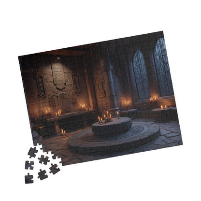 Stone and Candlelight, Dream of the Past (Jigsaw Puzzle)