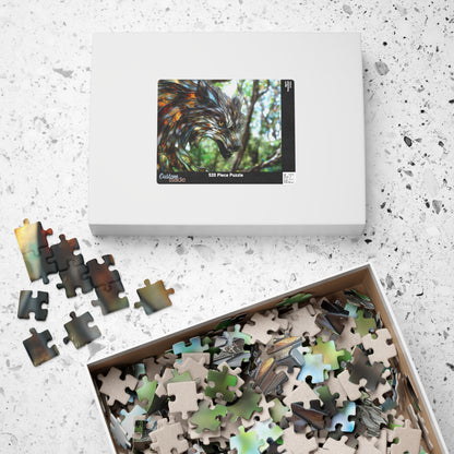 Lupine Prism, Crystalline Wolf (Jigsaw Puzzle)