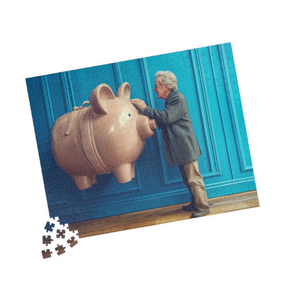 A Piggy's Promise, Time To Retire (Jigsaw Puzzle)