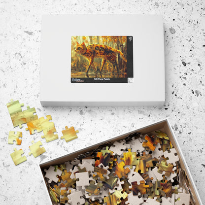 Engineered Curiosity, Cat Walking Through The Swamp (jigsaw puzzle)