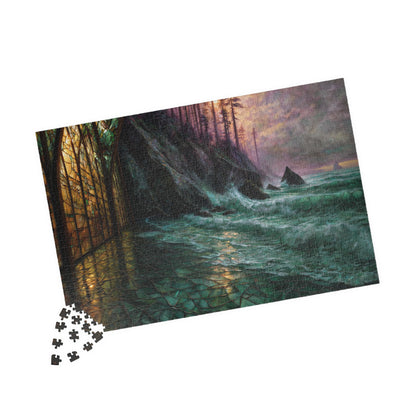 Pacific Hymn at Daybreak, Californian Dawn (Jigsaw Puzzle)