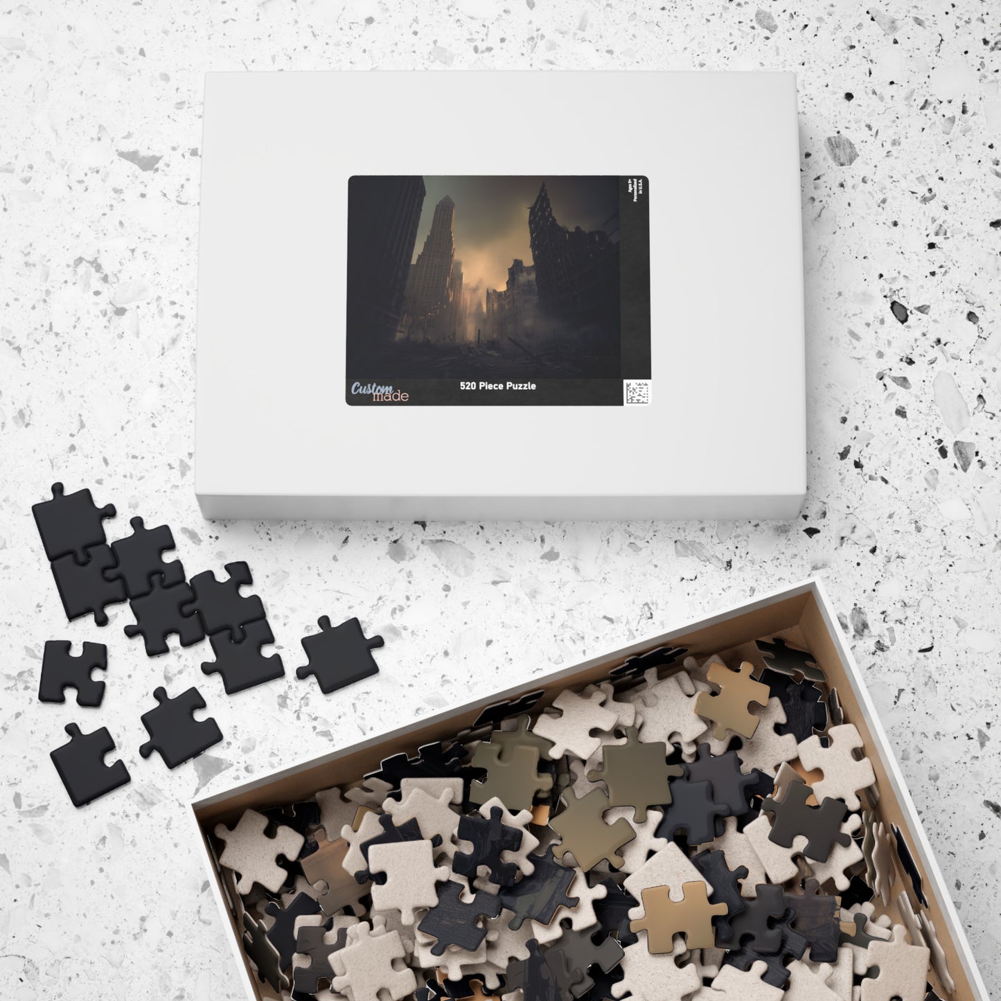 Urban Desolation, The Last Dawn of Metropolis (Jigsaw Puzzle)