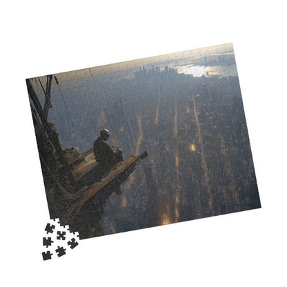 Builder of the Sky, Iron and Solitude (Jigsaw Puzzle)