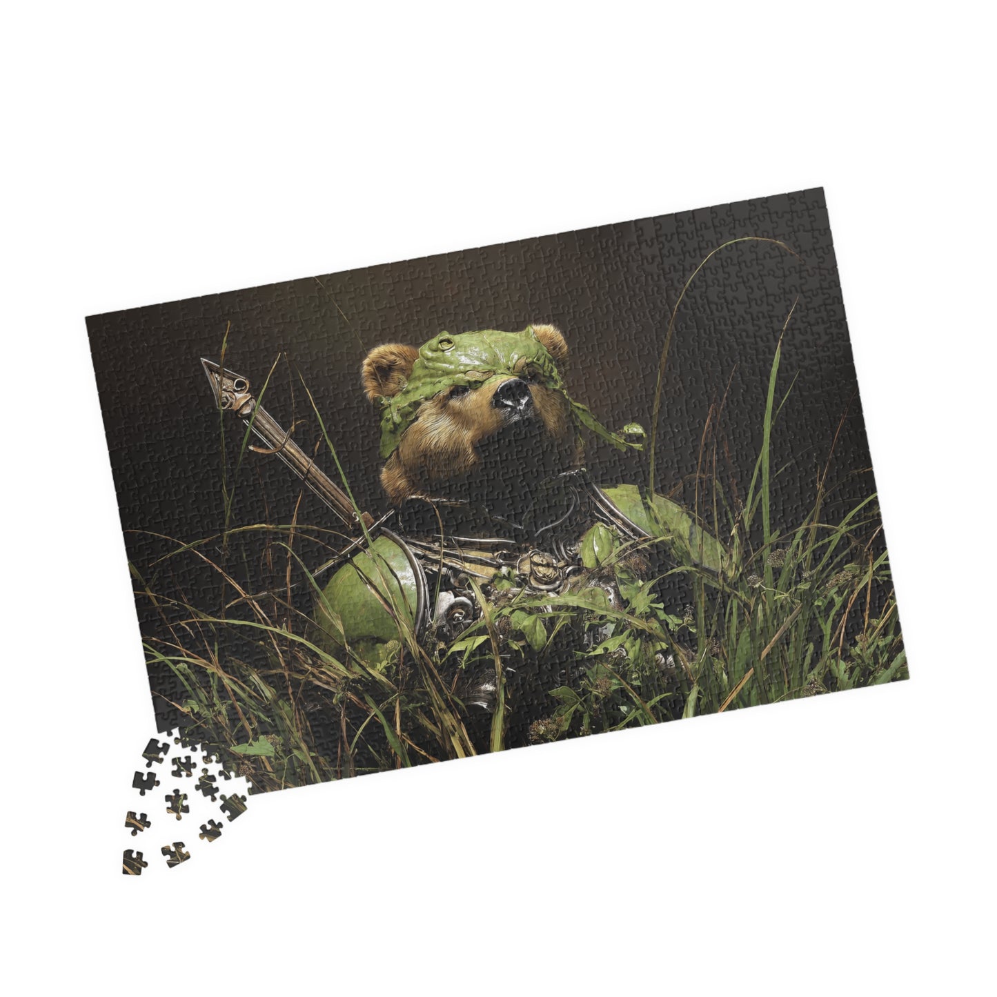 Bear Frog, The Woodland Guardian (Jigsaw Puzzle)