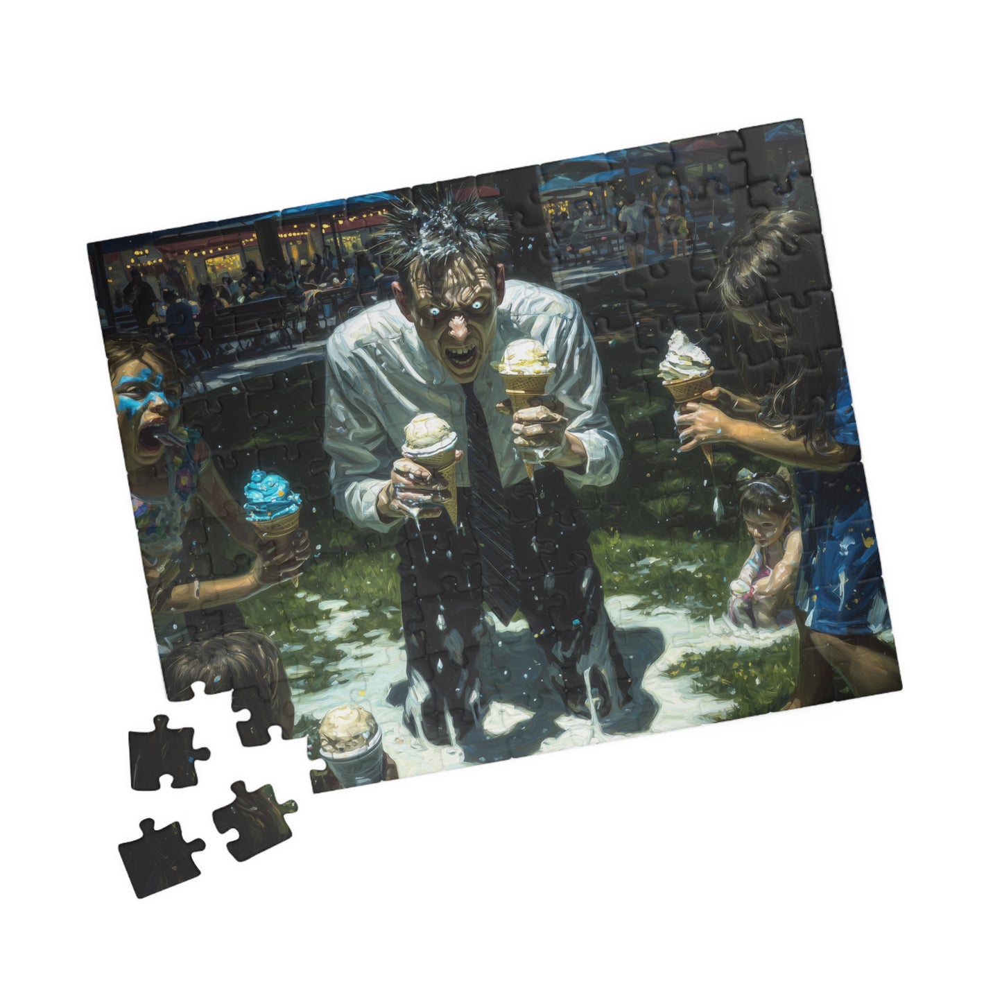 Frozen Delight Fanatic, The Man Who Could Not Stop (Jigsaw Puzzle)