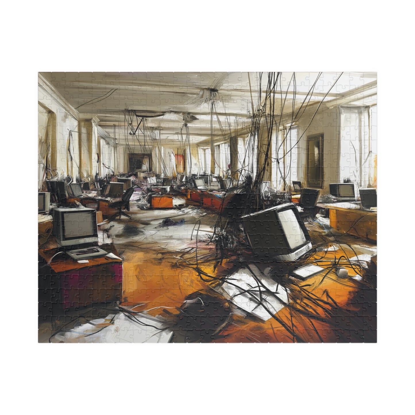 Day in the Office, Jumbled Space (Jigsaw Puzzle)