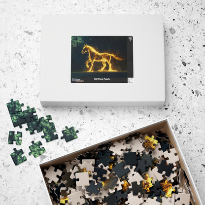 Nightmare, Horse on Fire (Jigsaw Puzzle)