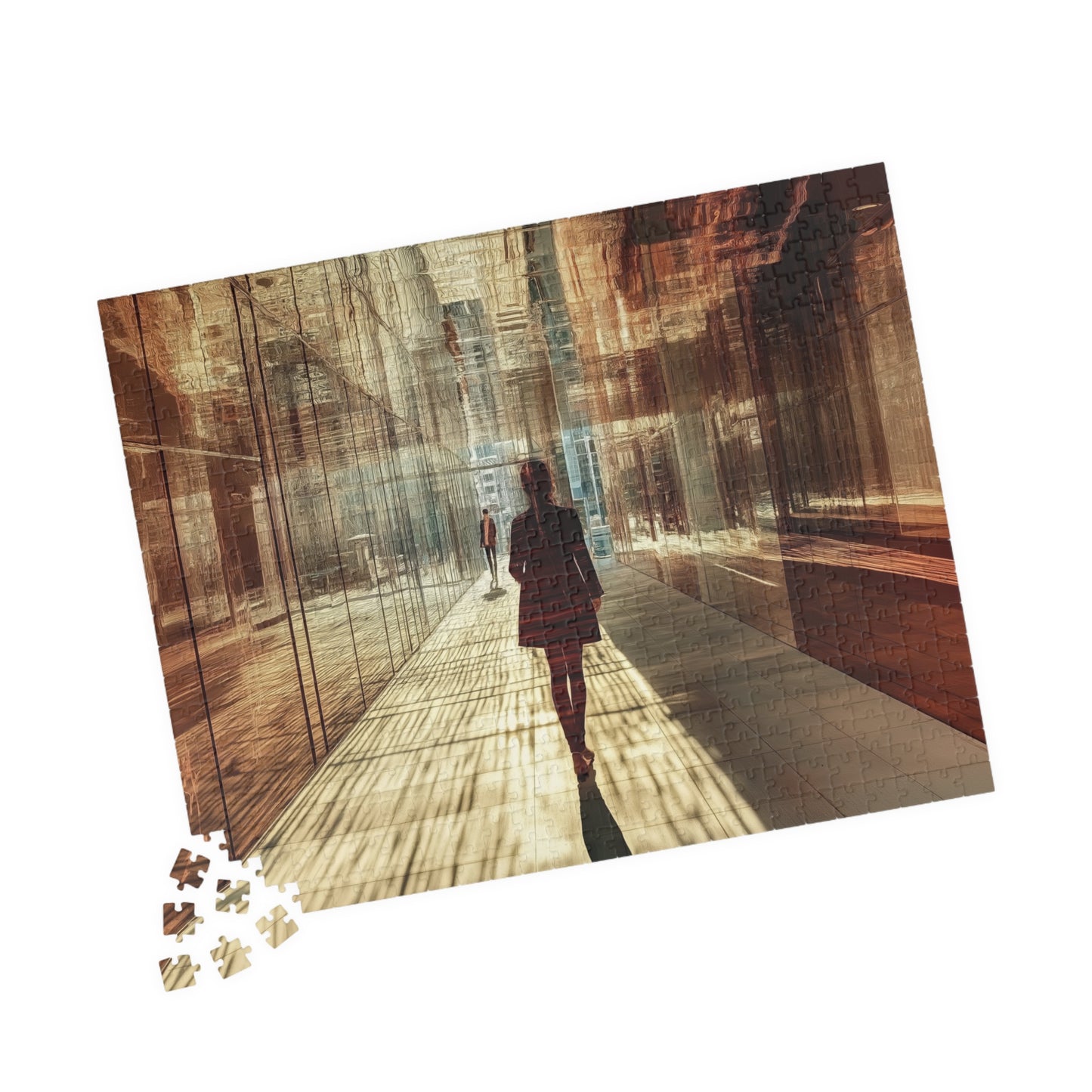 Corporate Silence, Alone in the Crowd (jigsaw puzzle)