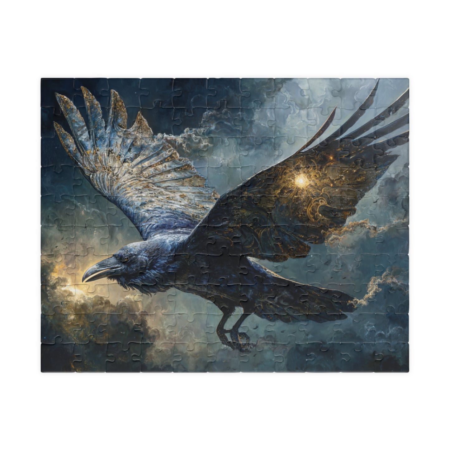 Cosmic Wing, Gilded Omens (Jigsaw Puzzle)