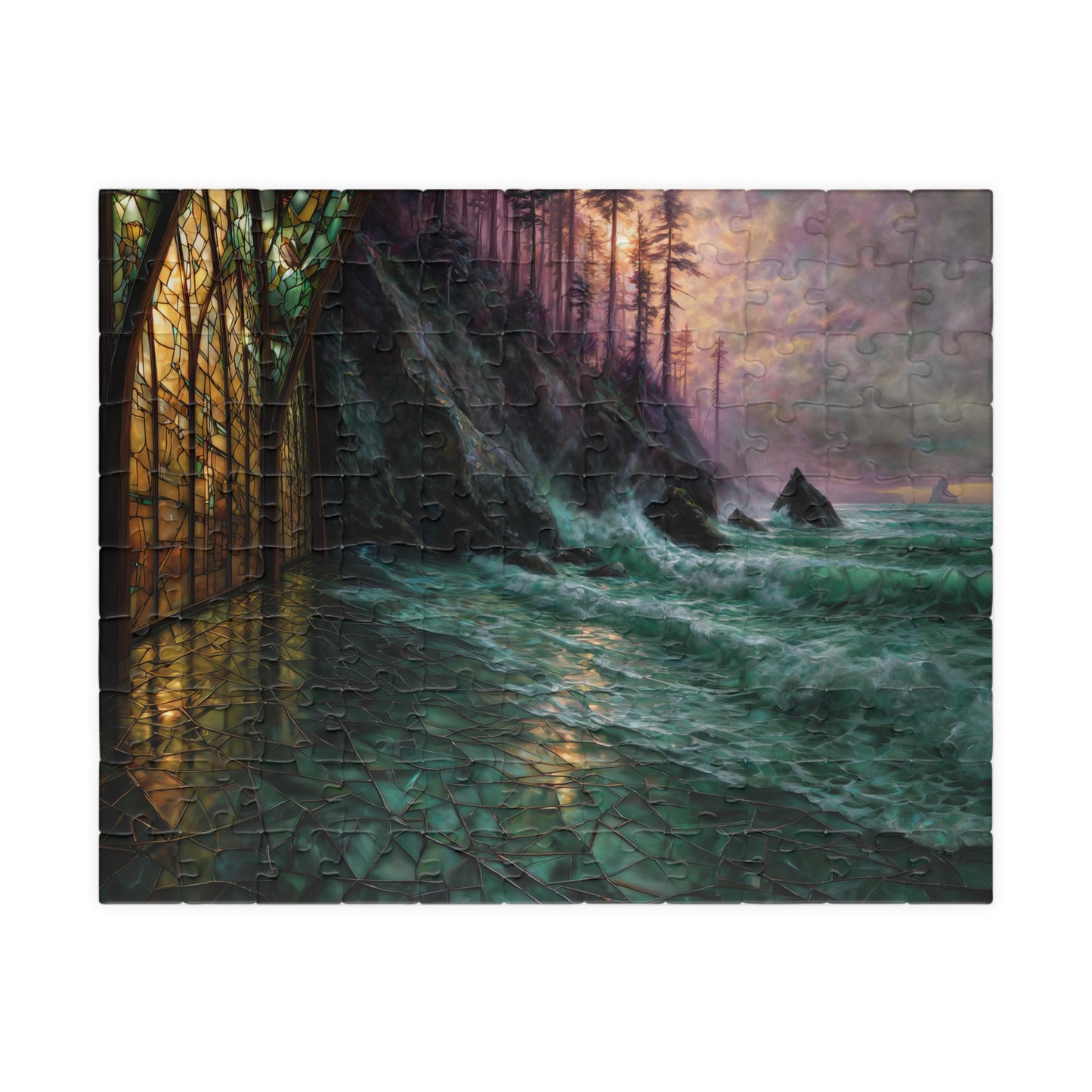 Pacific Hymn at Daybreak, Californian Dawn (Jigsaw Puzzle)
