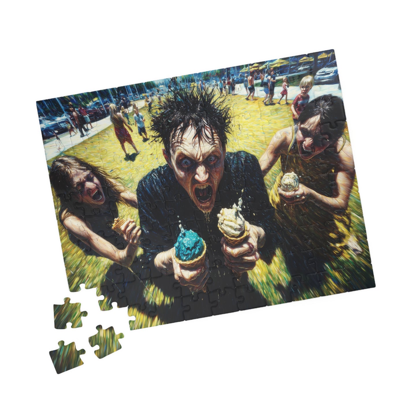 I Scream For Ice Cream, Sugar Frenzy at High Noon (Jigsaw Puzzle)